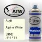 Preview: Audi, Alpine White, L90E / P1 / T1: 400ml Sprühdose, von ATW Autoteile West.
